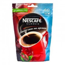 Кофе, Nescafe (Нескафе) 60 г №1 классик пакет