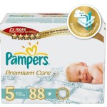 Подгузники, Pampers (Памперс) 11-25 кг р. 5 №88 премиум джуниор