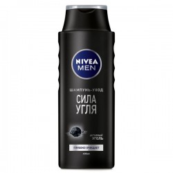 Шампунь для мужчин, Nivea (Нивея) 400 мл Сила угля