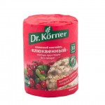 Хлебцы, Doctor Korner (Доктор Кернер) 100 г злаковый коктейль клюква